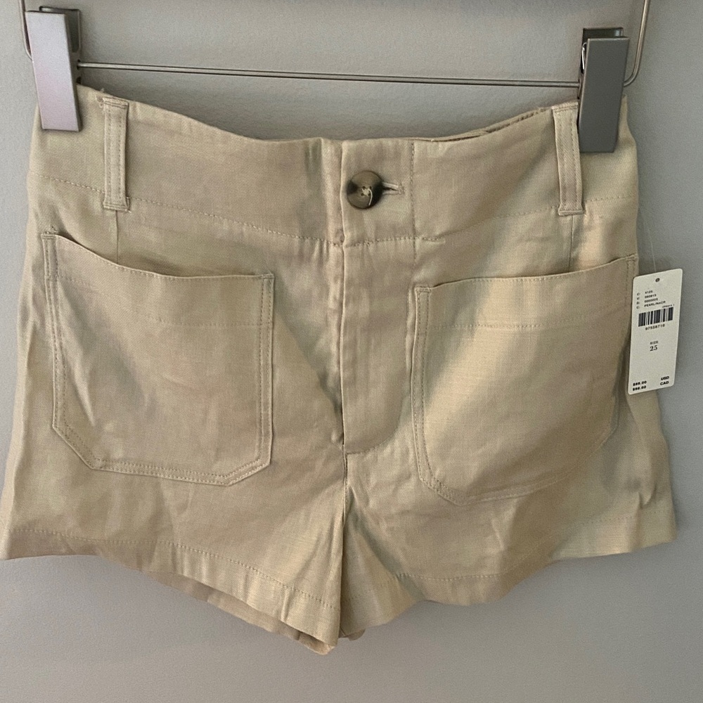 Maeve Tan Cargo Shorts